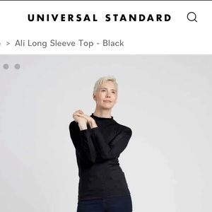 Universal Standard long sleeve shirt